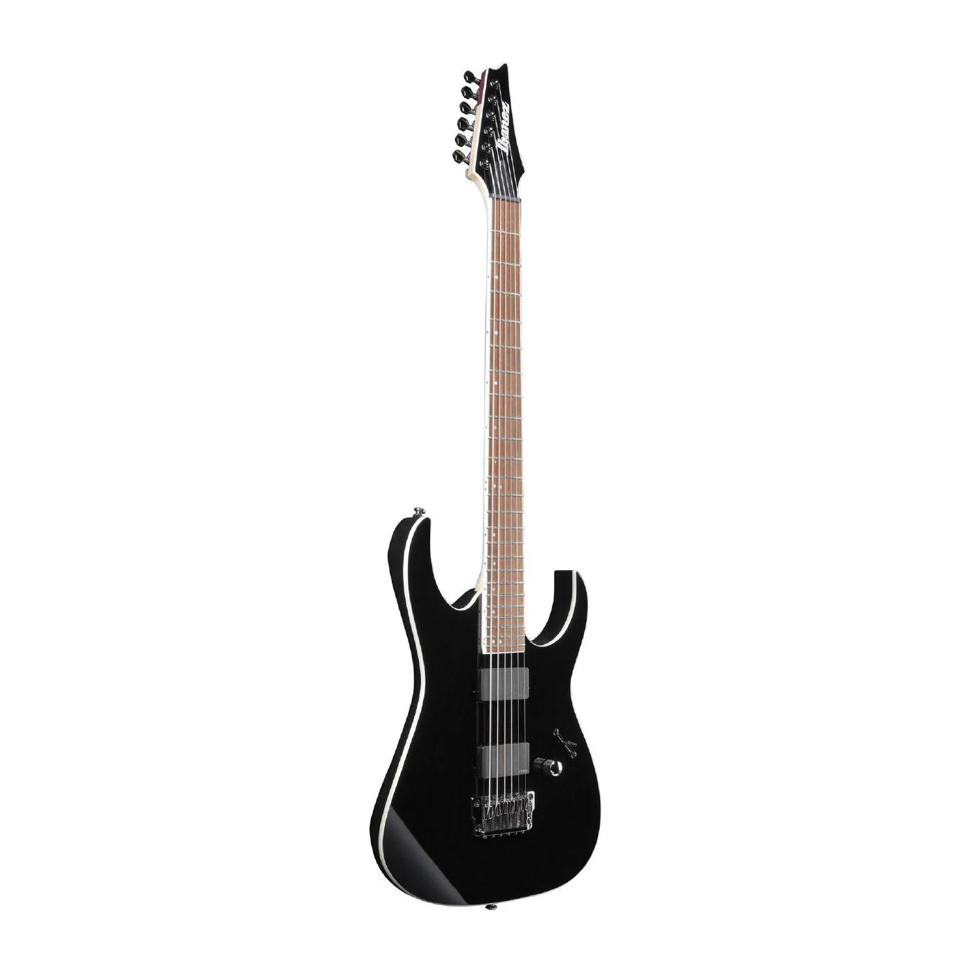 Ibanez RGIB21 Iron Label Baritone Electric Guitar - Black - Image 3