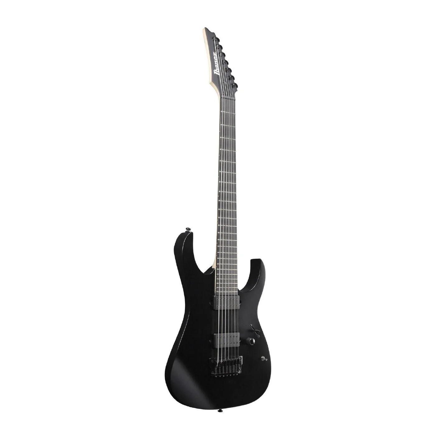 Ibanez RGIXL7 7-String Electric Guitar in Black Flat - Image 2