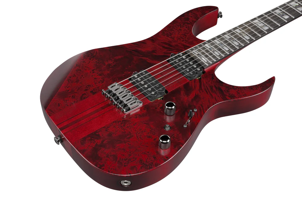 Ibanez RGT1221PB Electric Guitar in Stained Wine Red Low Gloss - Image 4