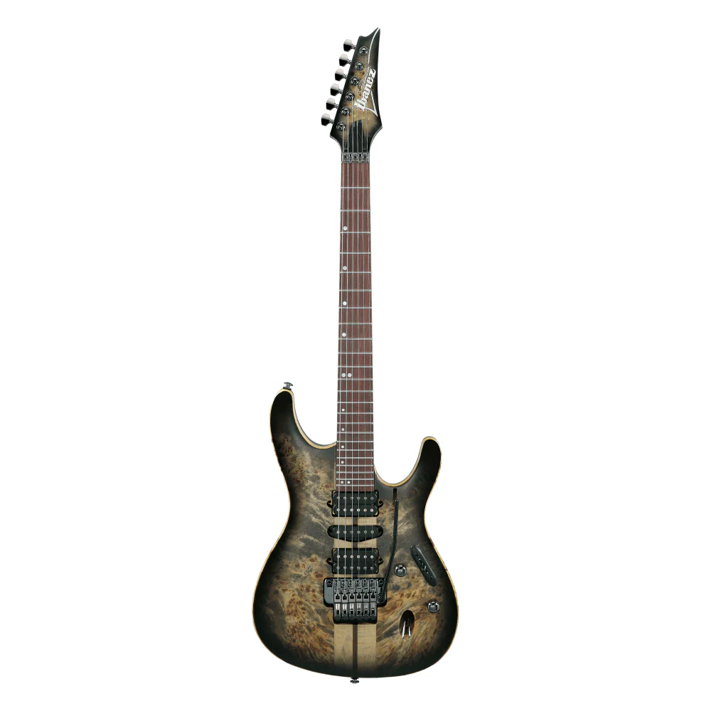Ibanez S1070PBZ Electric Guitar in Charcoal Black Burst - B Stock