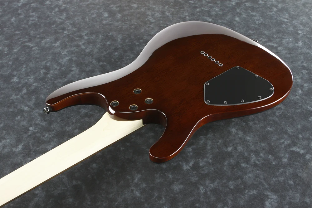 Ibanez S621QM Electric Guitar in Dragon Eye Burst - Image 4