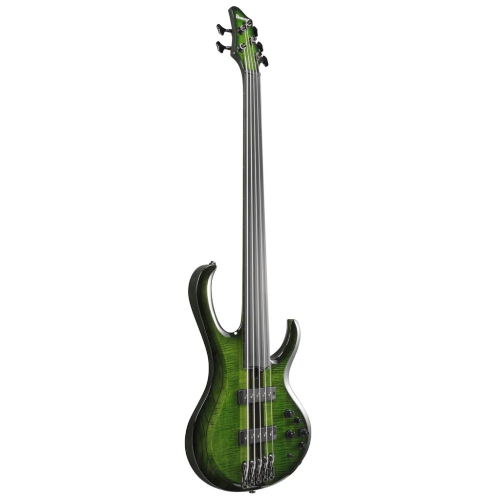 Ibanez SDGB1 Bass Guitar in Dark Moss Burst - Image 3