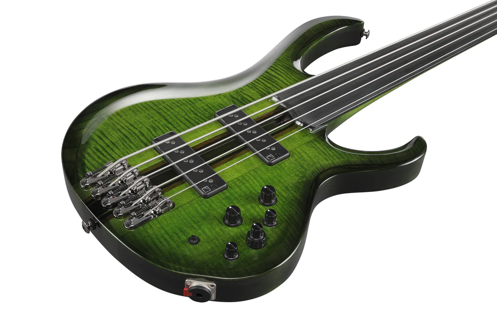 Ibanez SDGB1 Bass Guitar in Dark Moss Burst - Image 6