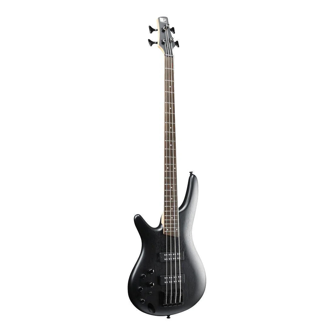 Ibanez SR Standard SR300EBL Left-Handed 4-String Bass Guitar - Weathered Black - Image 3