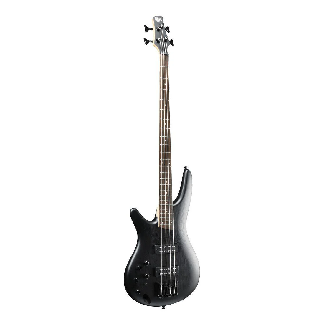 Ibanez SR Standard SR300EBL Left-Handed 4-String Bass Guitar - Weathered Black - Image 4