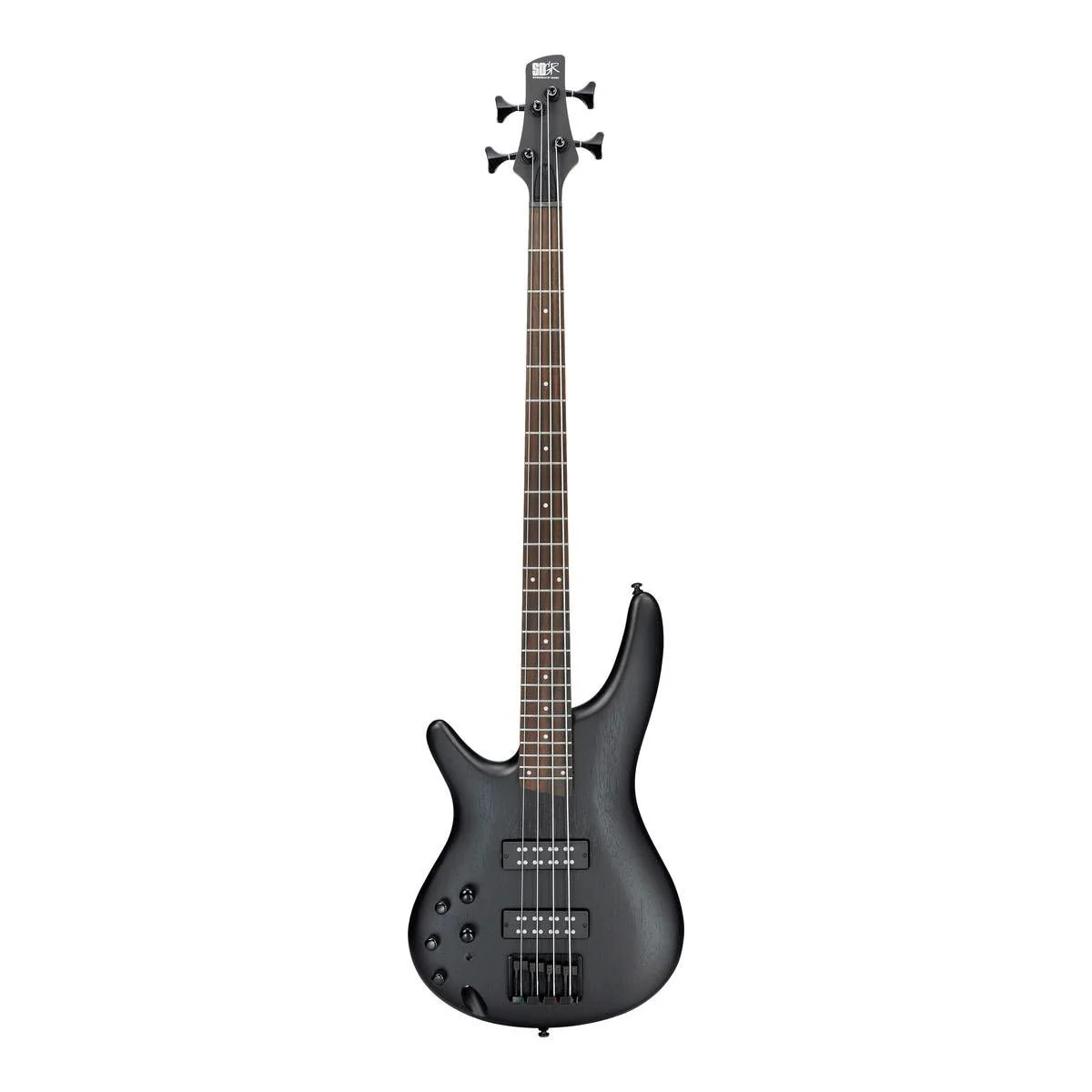 Ibanez SR Standard SR300EBL Left-Handed 4-String Bass Guitar - Weathered Black - Image 6
