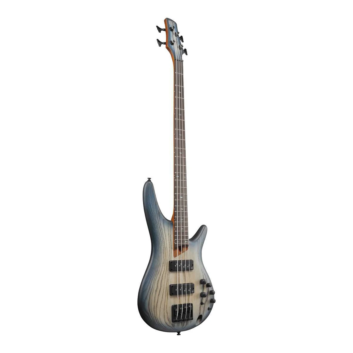 Ibanez SR Standard SR600E 4-String Bass Guitar - Cosmic Blue Starburst Flat - Image 3