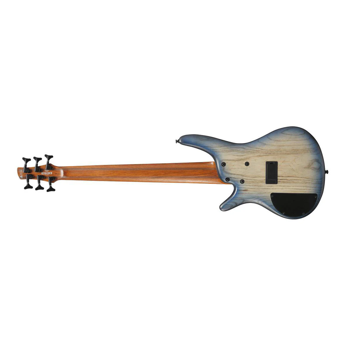 Ibanez SR Standard SR606E 6-String Bass Guitar - Cosmic Blue Starburst Flat - Image 4