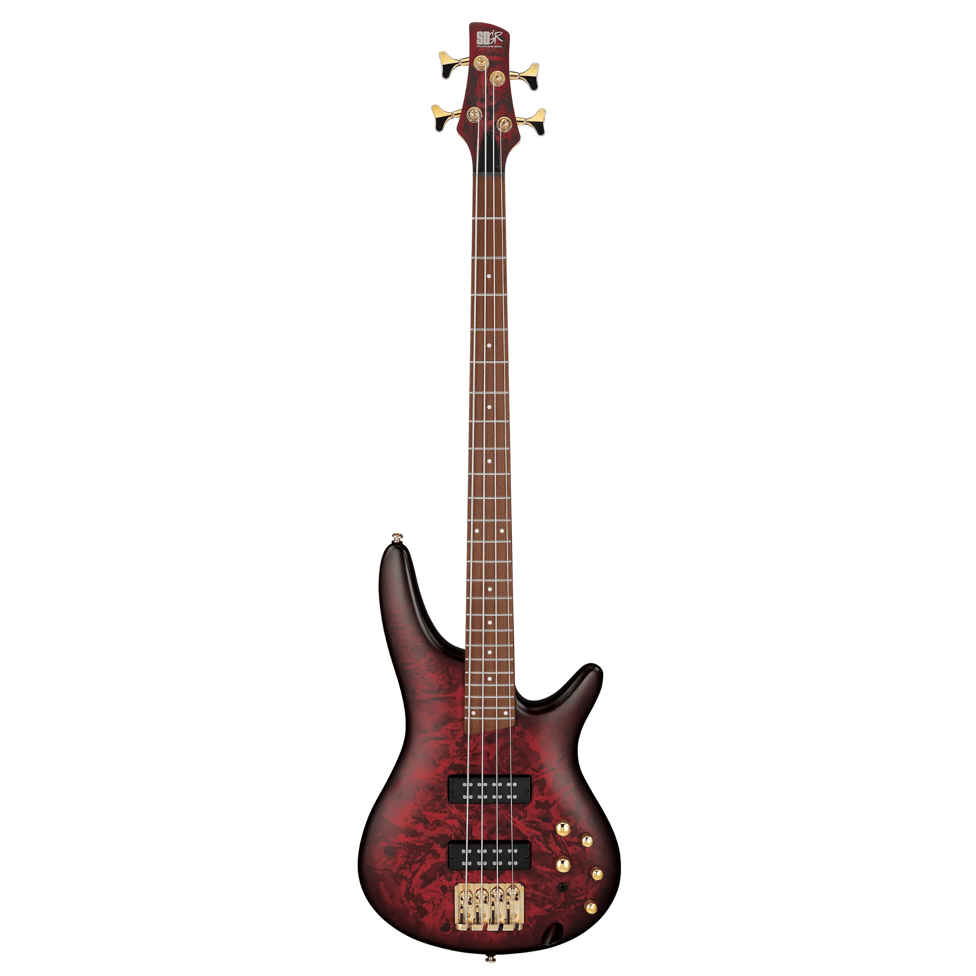 Ibanez SR300EDX WZM Electric Bass - Wine Red Frozen Matte - Image 3