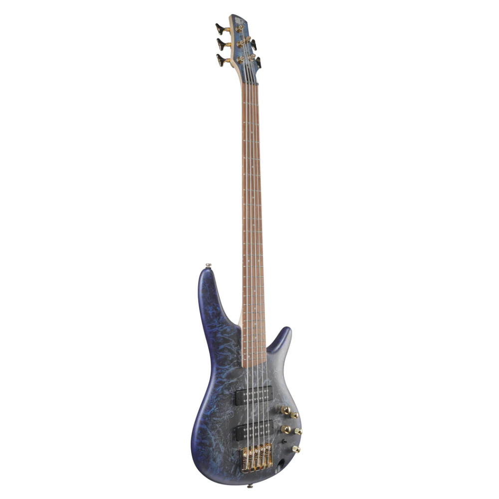 Ibanez SR305EDX Bass Guitar in Cosmic Blue Frozen Matte - Image 5