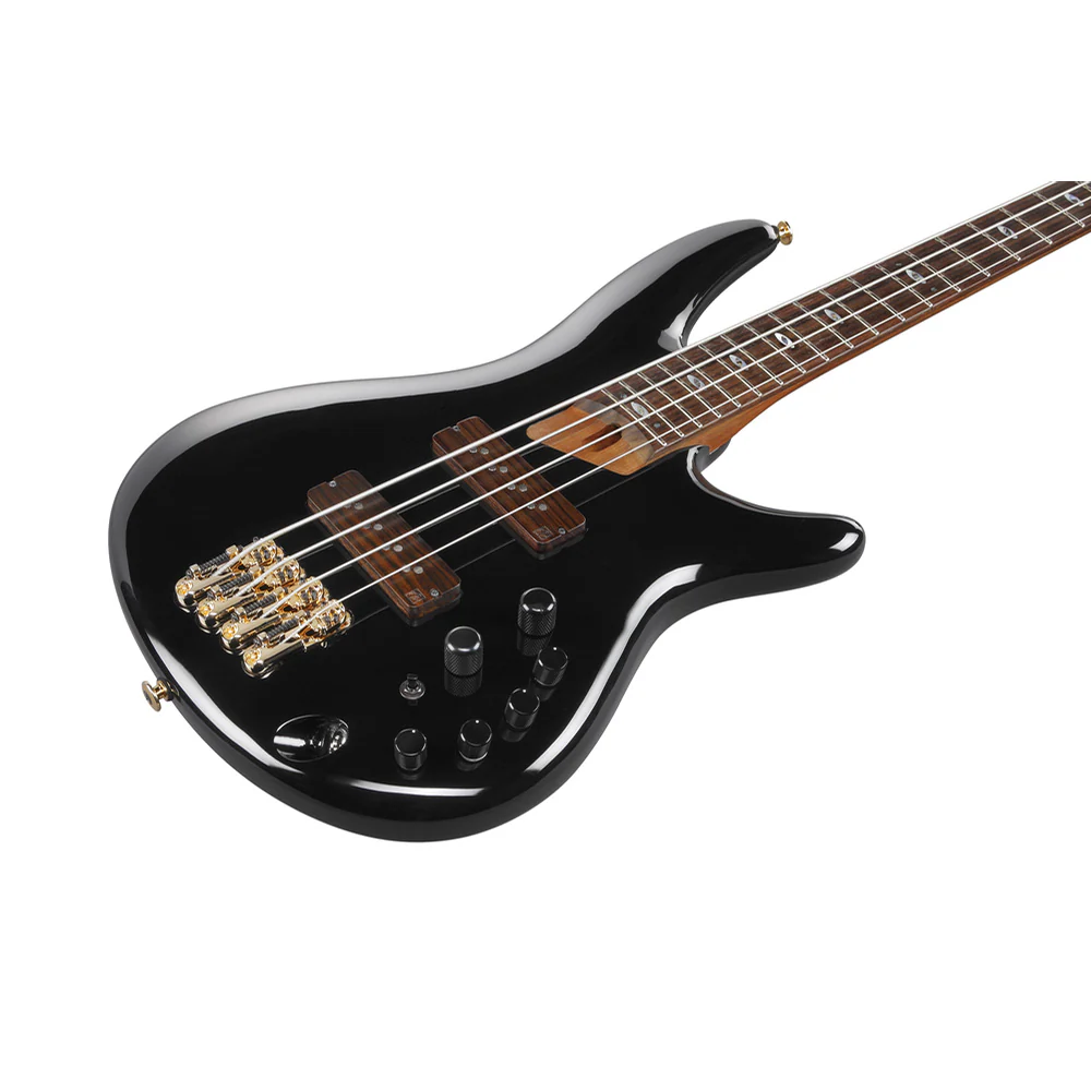 Ibanez SR3500 Electric Bass with Case - Black - Image 6