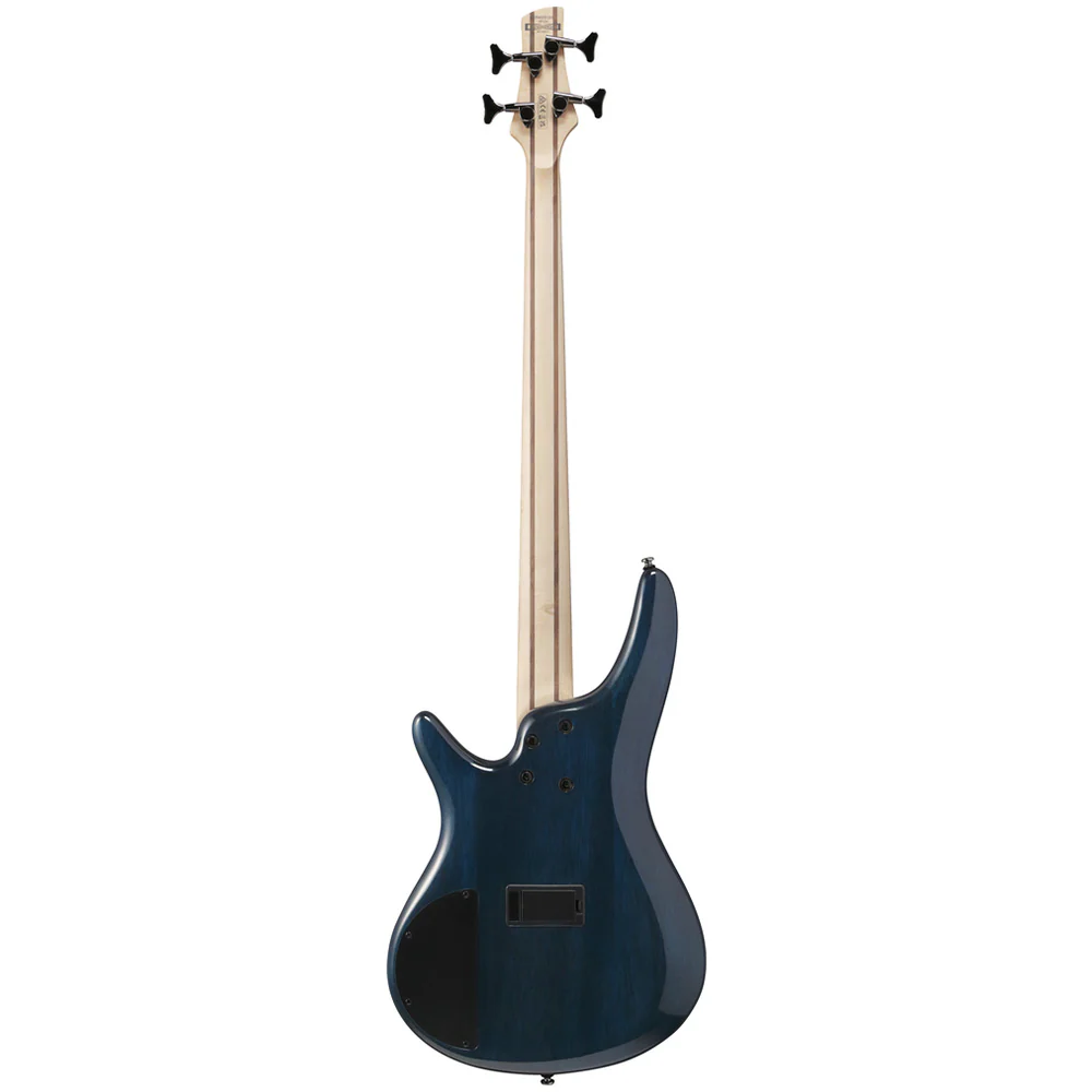 Ibanez SR400EQM Electric Bass - Stained Cosmic Blue Starburst - Image 2