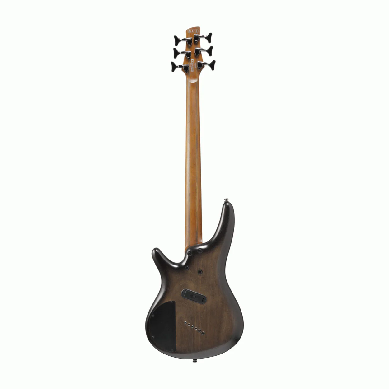 Ibanez SRC6MS 6-string Electric Bass Guitar in Black Stained Burst Low Gloss - Image 2