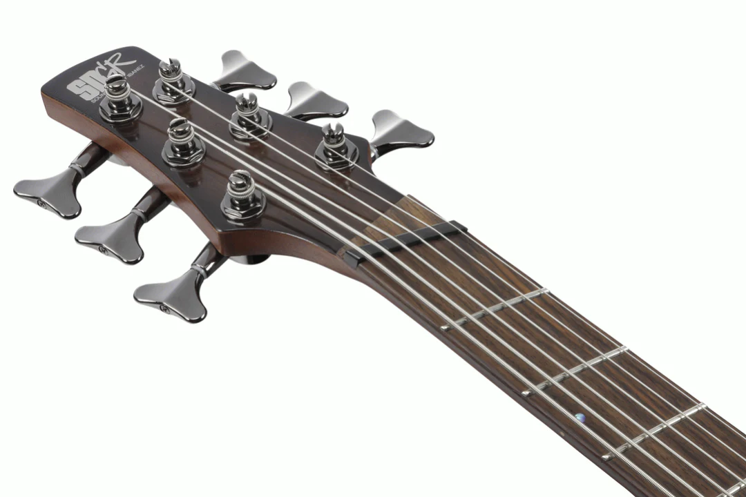 Ibanez SRC6MS 6-string Electric Bass Guitar in Black Stained Burst Low Gloss - Image 5