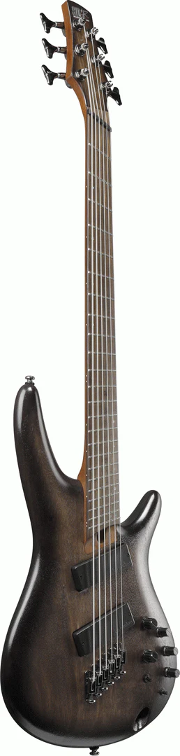 Ibanez SRC6MS 6-string Electric Bass Guitar in Black Stained Burst Low Gloss - Image 7