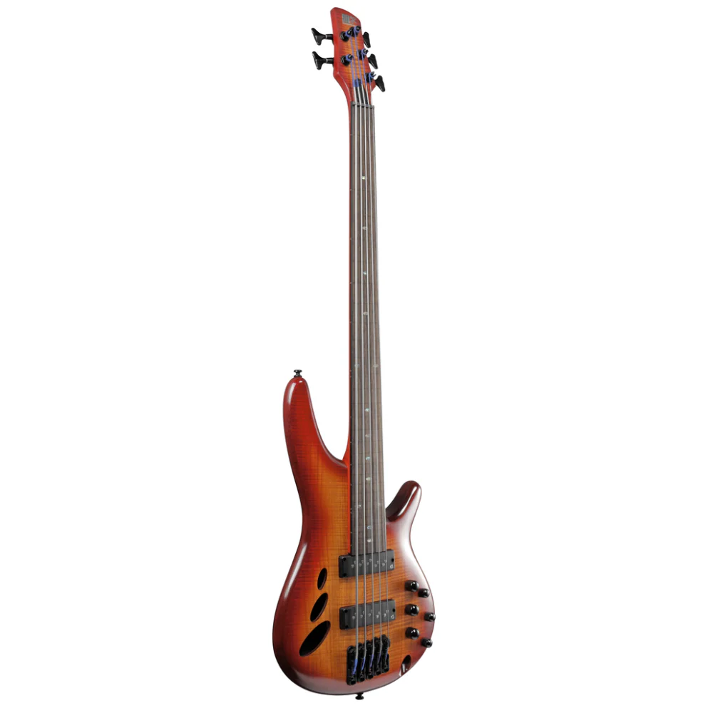 Ibanez SRD905F Bass Guitar in Brown Topaz Burst Low Gloss - Image 5