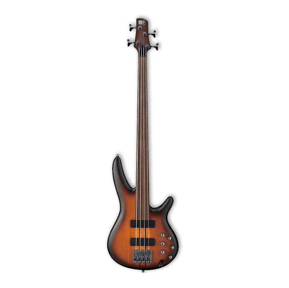 Ibanez SRF700 Fretless Bass Guitar - Brown Burst Flat - Image 6