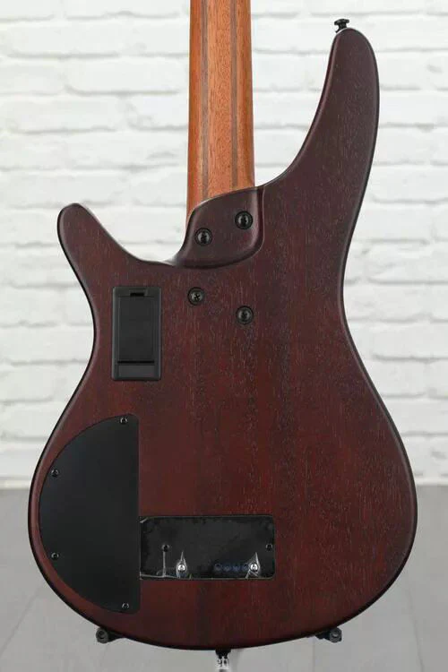 Ibanez SRH500F NNF SR Series Fretless Bass Guitar - Natural Browned Burst Flat - Image 5
