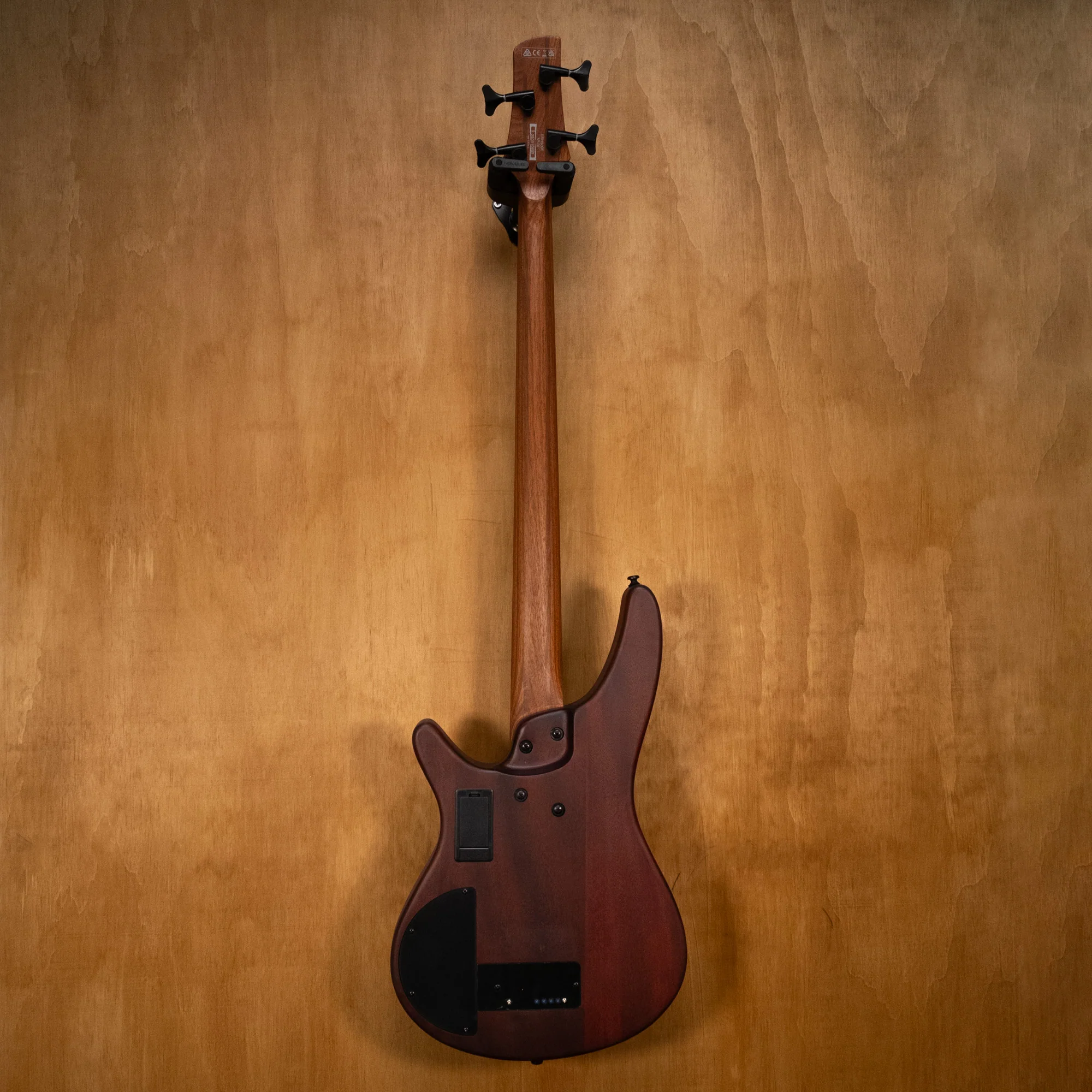 Ibanez SRH500F Fretless Bass Guitar in Natural Browned Burst Flat - Preloved (I250510886) - Image 2