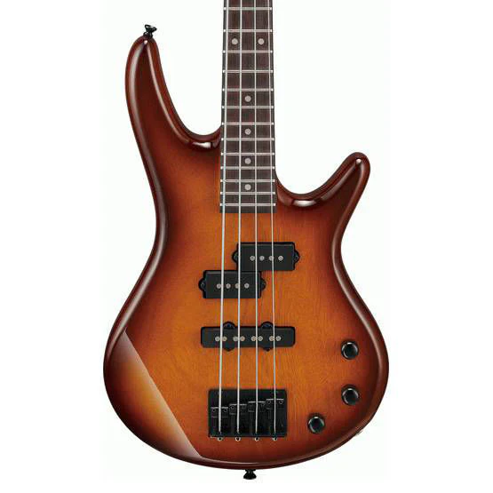 Ibanez SRM20B Mikro 4-String Bass Guitar in Brown Sunburst - Image 3