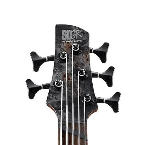 Ibanez SRMS805 Bass Workshop 5-String Multi-Scale Bass Guitar in Deep Twilight - Image 3