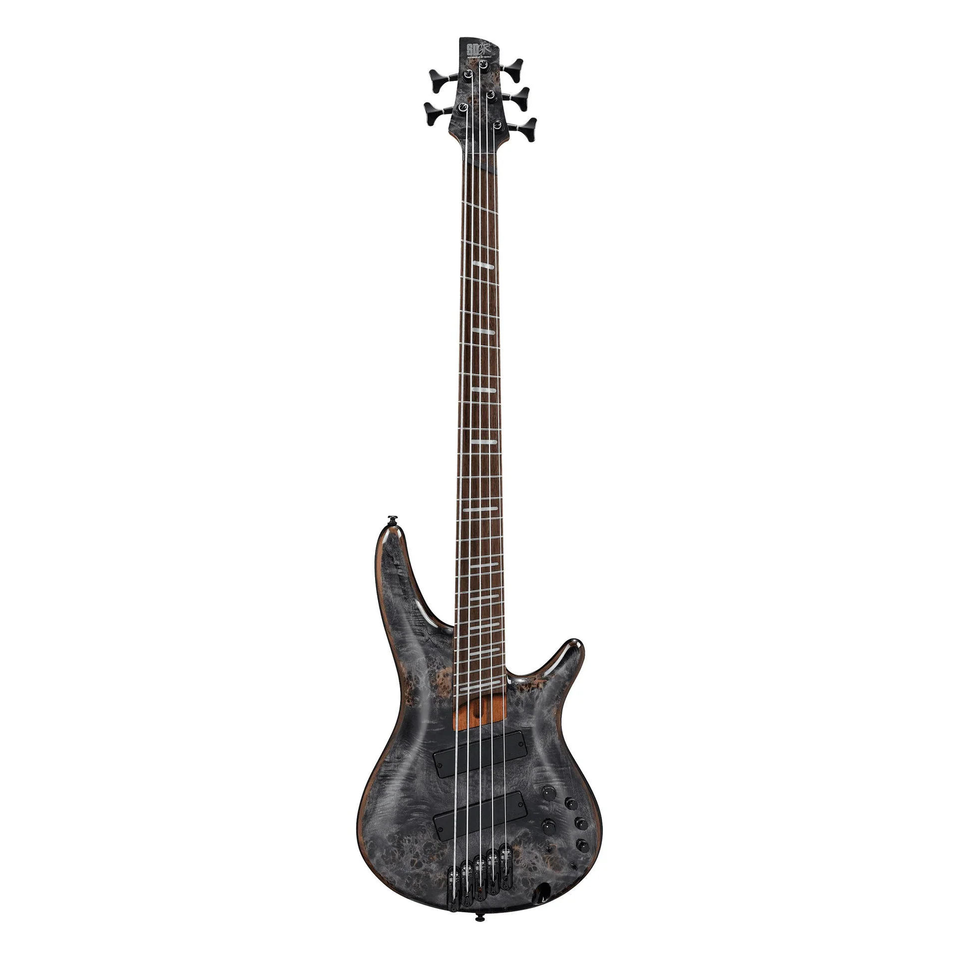Ibanez SRMS805 Bass Workshop 5-String Multi-Scale Bass Guitar in Deep Twilight - Image 5