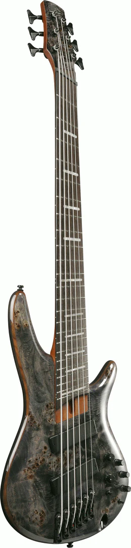 Ibanez SRMS806 6-string Electric Bass Guitar in Deep Twilight - Image 10