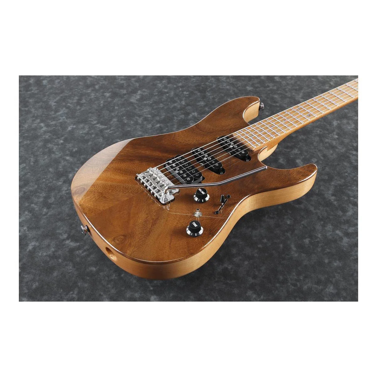 Ibanez Tom Quayle Signature TQM1 Electric Guitar - Natural with Hardcase - Image 3