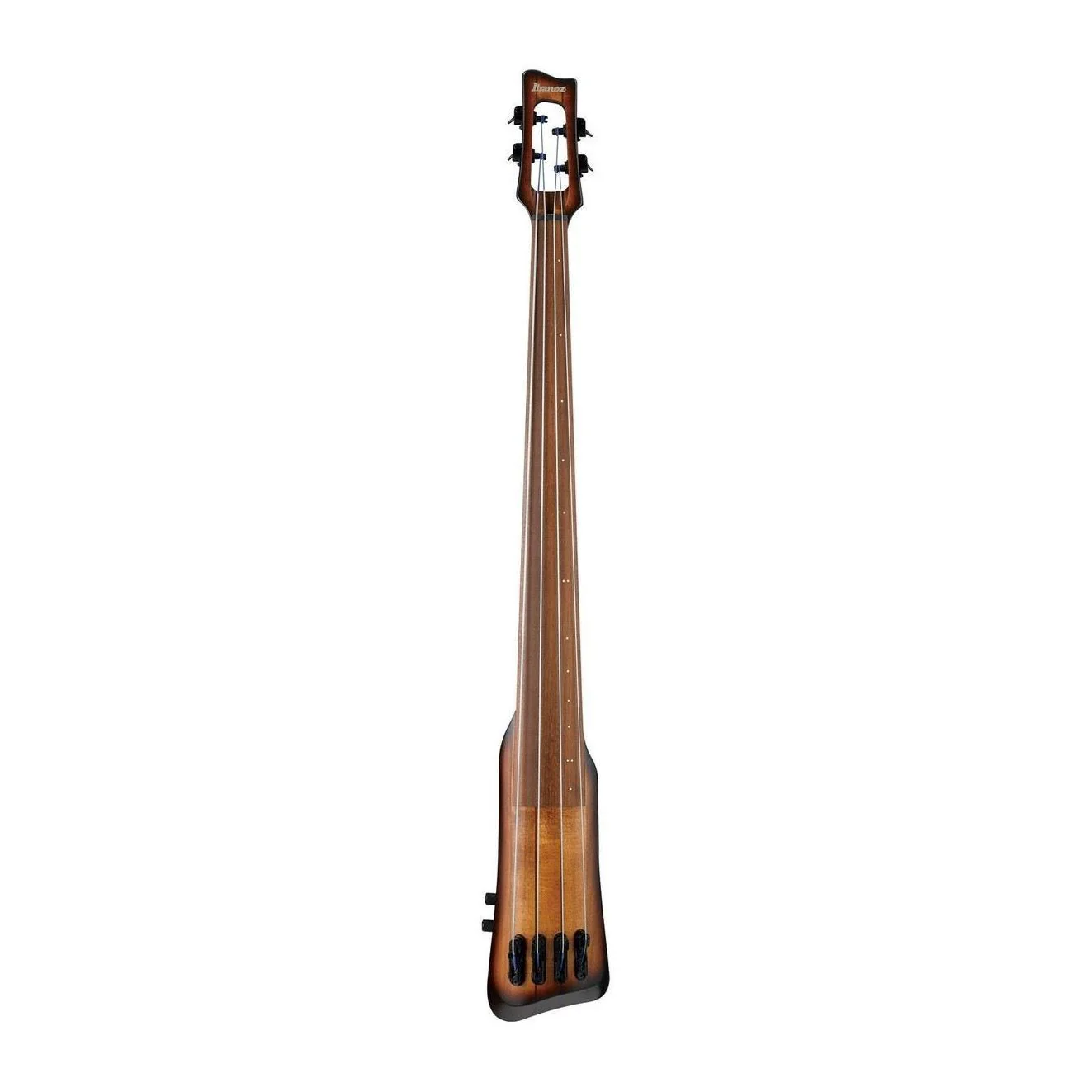 Ibanez UB804 Upright Fretless Bass Guitar in Mahogany Oil Burst - Image 8
