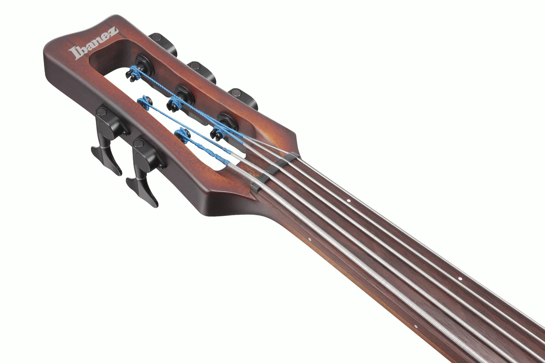Ibanez UB805 5-string Upright Bass Guitar in Mahogany Oil Burst - Image 7