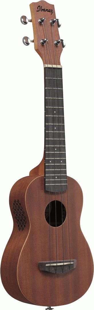 Ibanez UKS100 OPN Soprano Ukulele - Open Pore Natural - Image 3