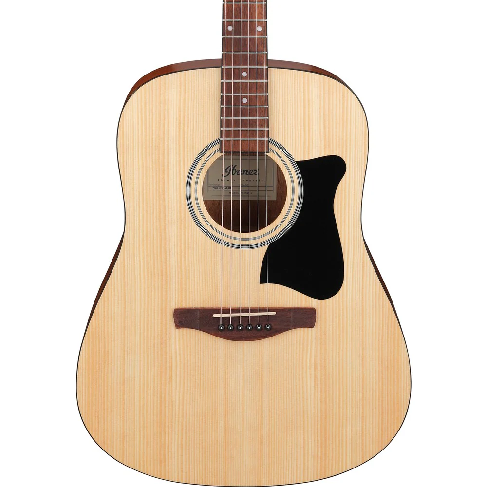 Ibanez V Series V40 Dreadnought Acoustic Guitar - Open Pore Natural - Image 8