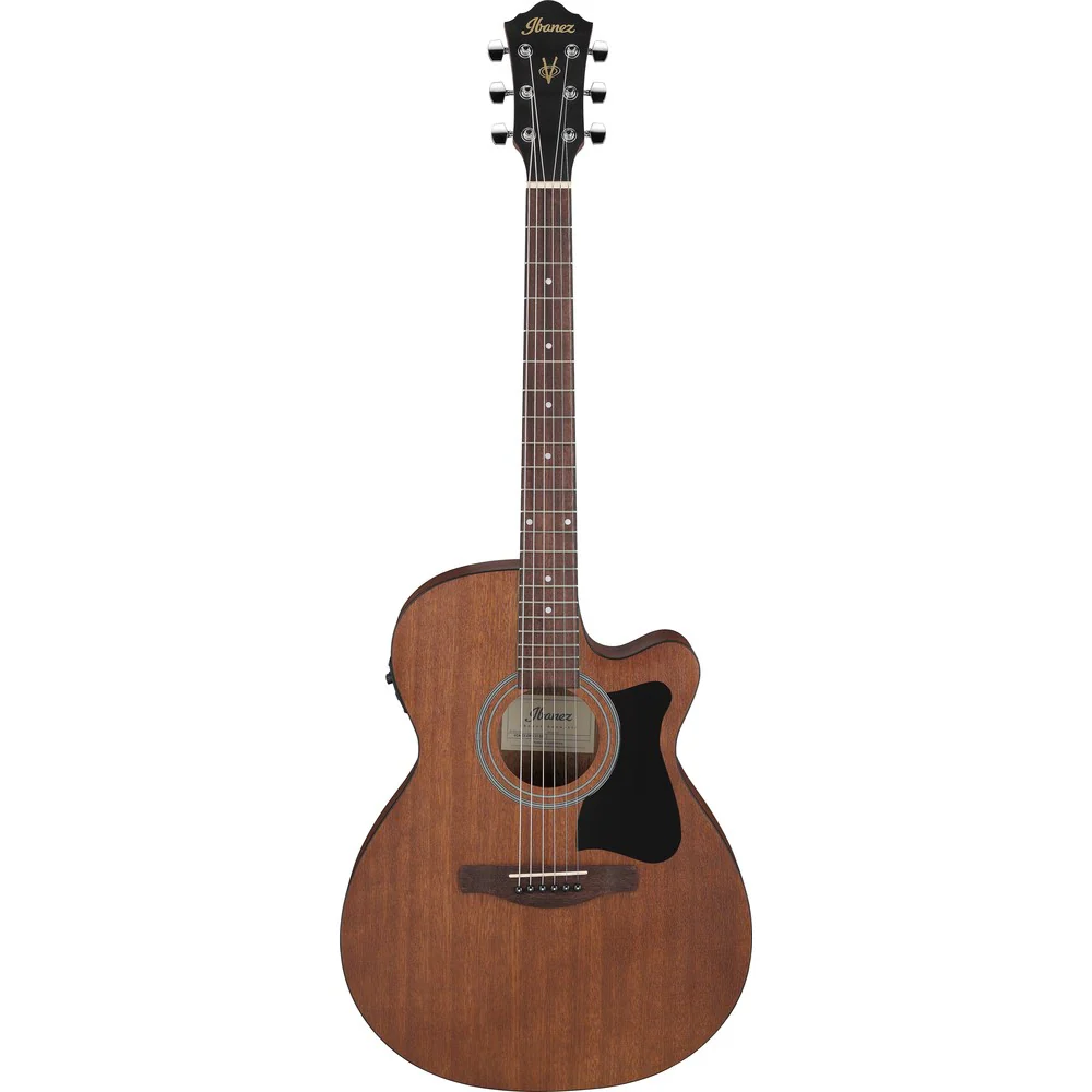 Ibanez V Series VC44CE Grand Concert Cutaway Acoustic Guitar with Pickup - Open Pore Natural - Image 8