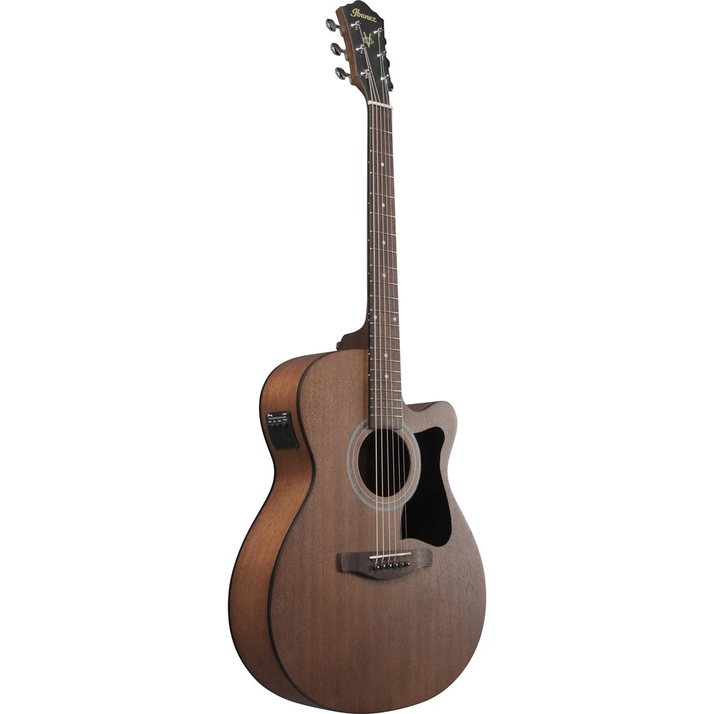 Ibanez V Series VC44CE Grand Concert Cutaway Acoustic Guitar with Pickup - Open Pore Natural - Image 9
