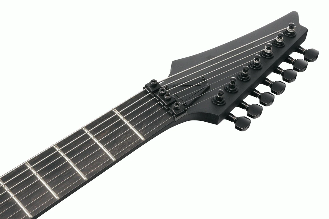 Ibanez XPTB720 Iron Label 7-String Electric Guitar in Black Flat - Image 12