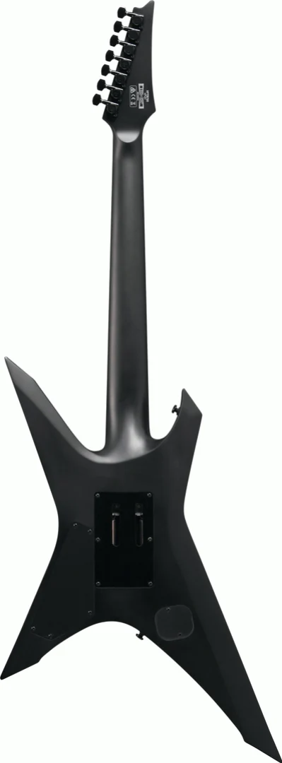 Ibanez XPTB720 Iron Label 7-String Electric Guitar in Black Flat - Image 2