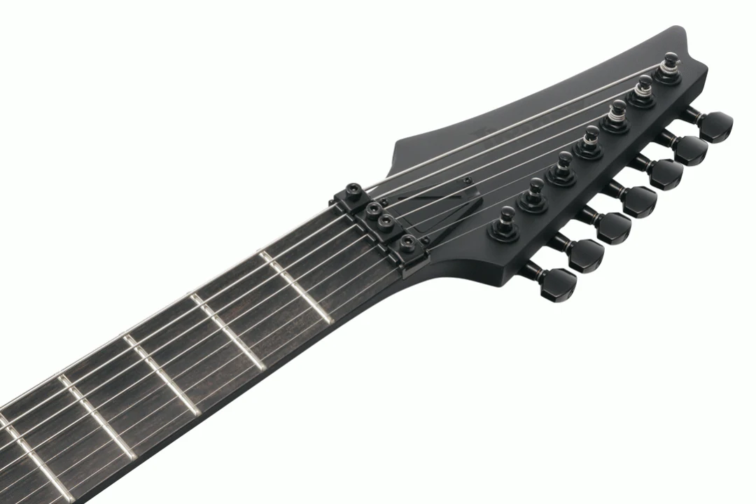 Ibanez XPTB720 Iron Label 7-String Electric Guitar in Black Flat - Image 5