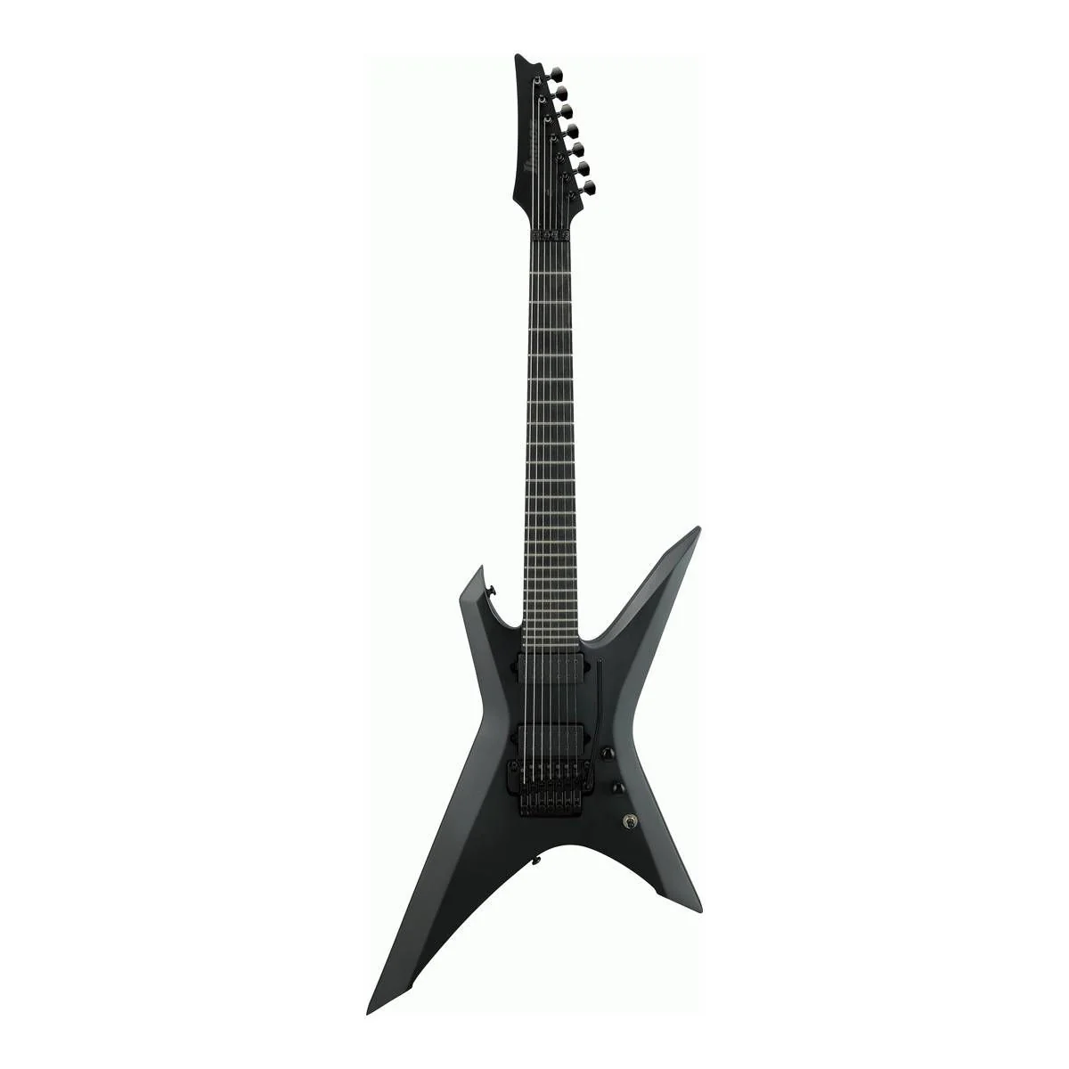 Ibanez XPTB720 Iron Label 7-String Electric Guitar in Black Flat - Image 8