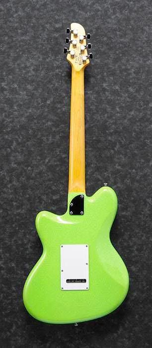 Ibanez YY10  Yvette Young Signature Electric Guitar in Slime Green Sparkle - Image 4