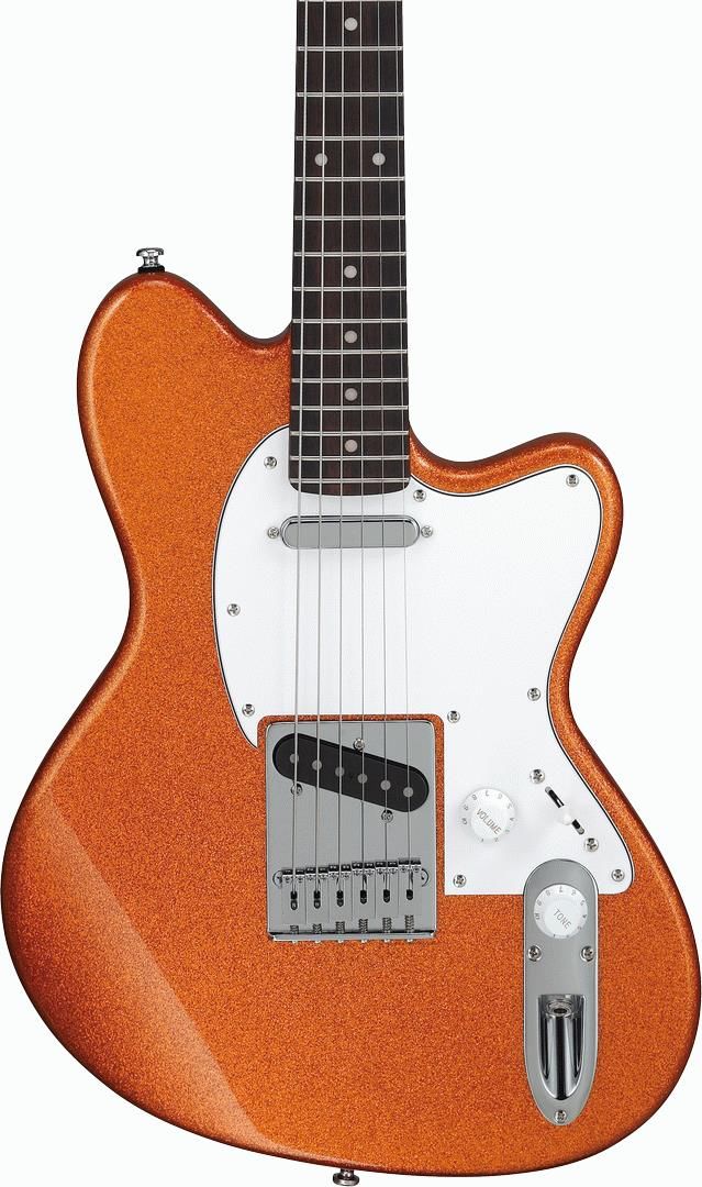 Ibanez YY20 OCS Yvette Young Electric Guitar - Orange Cream Sparkle - Image 4