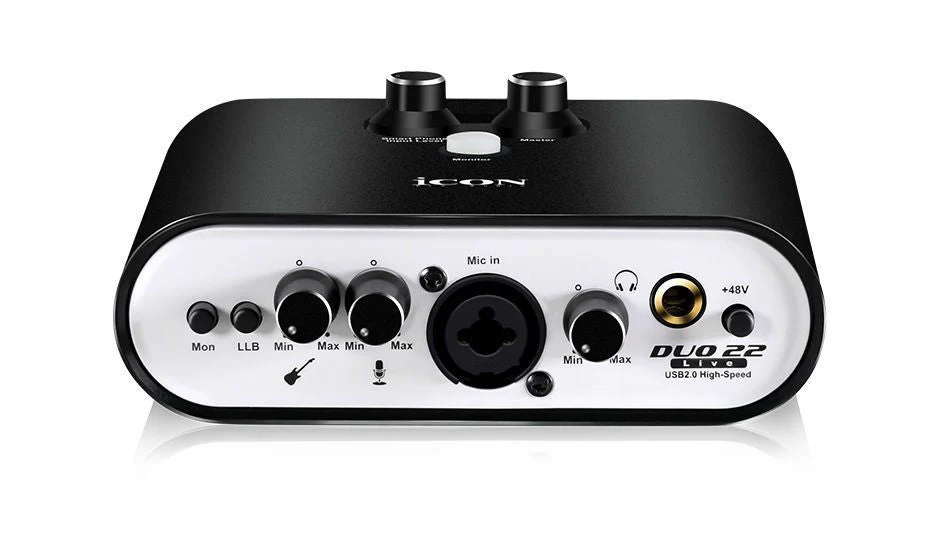 Icon Pro Audio Duo 22 Live USB Audio Interface - 1 Mic 1 Instrument In - 2 Out - Image 3