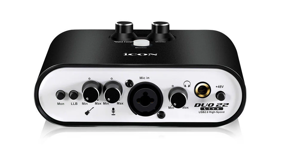 Icon Pro Audio Duo 22 Live USB Audio Interface - 1 Mic 1 Instrument In - 2 Out - Image 6