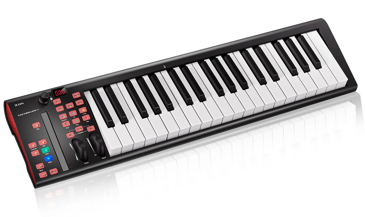 Icon Pro Audio Ikeyboard 4x 37 Note Midi Controller Keyboard - Image 5