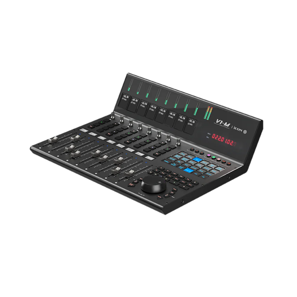 Icon V1-M Professional USB-MIDI DAW Fader Control Surface with Transport - Image 2