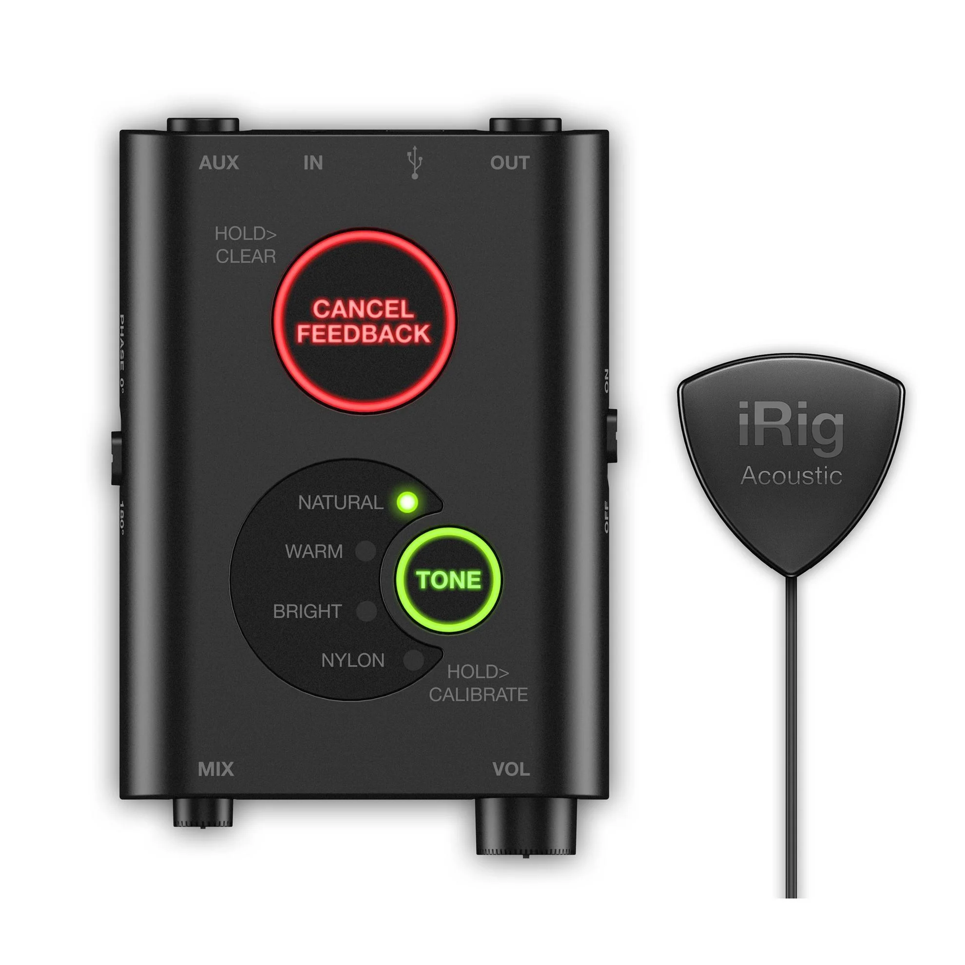 IK Multimedia iRig Acoustic Stage Advanced Digital Mic System for Acoustic Guitar - Image 5