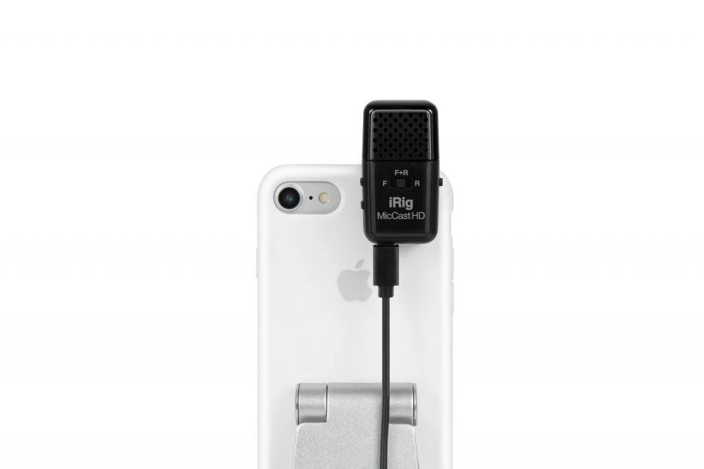 IK Multimedia iRig Mic Cast HD Digital Microphone for iOS & Android Devices - Image 6