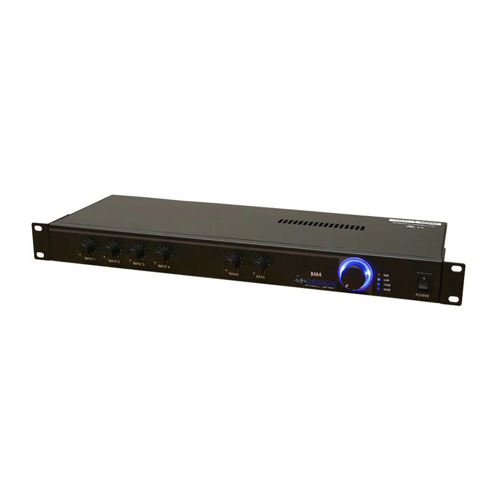 InDesign BM4 4-Channel Strip Mixer / Pre-Amplifier - Image 6