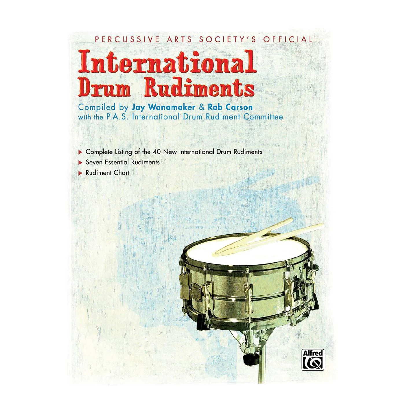 International Drum Rudiments - Jay Wananmaker & Rob Carson (Book Only)