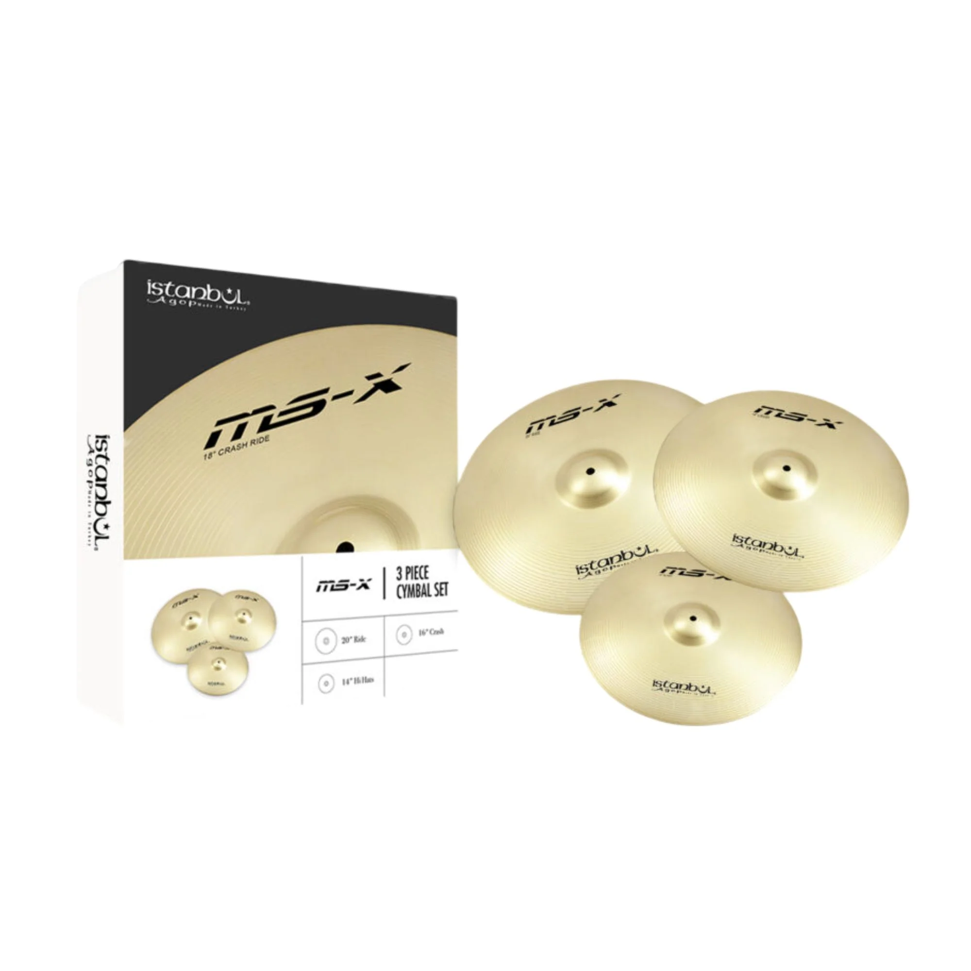 Istanbul Istanbul Agop Ms-X Set (14/16/20)