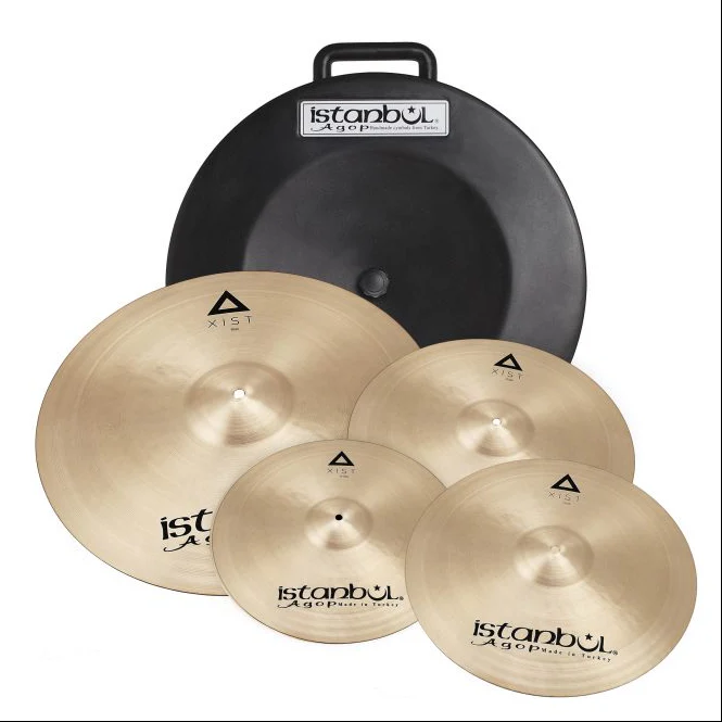 Istanbul Istanbul Agop Xist Power Cymbal Set + Hardcase (14/16/20+18)